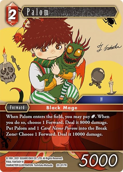 Image for Palom (Dawn of Heroes) (20-017R) - Final Fantasy TCG