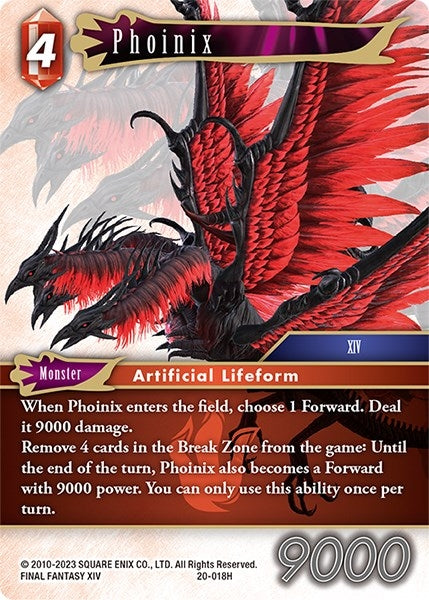 Image for Phoinix (Dawn of Heroes) (20-018H) - Final Fantasy TCG