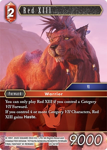 Image for Red XIII (Dawn of Heroes) (20-021R) - Final Fantasy TCG