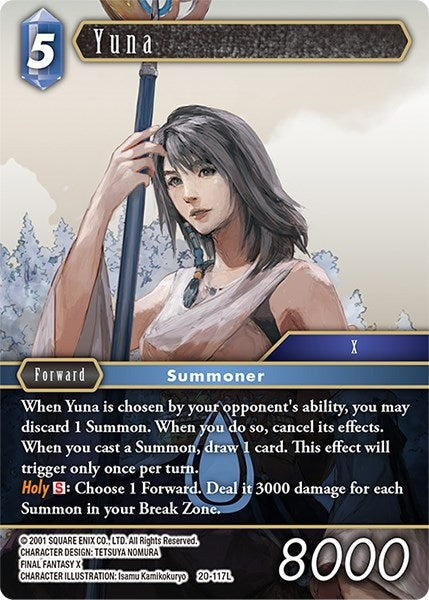 Image for Yuna (Dawn of Heroes) (20-117L) - Final Fantasy TCG