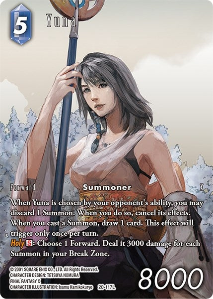 Image for Yuna (Full Art) (Dawn of Heroes) (20-117L) - Final Fantasy TCG