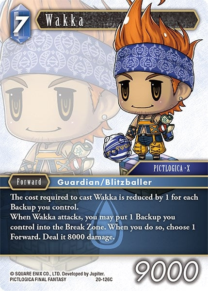 Image for Wakka (Dawn of Heroes) (20-126C) - Final Fantasy TCG