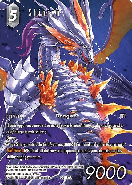 Image for Shinryu (Full Art) (Dawn of Heroes) (20-127L) - Final Fantasy TCG