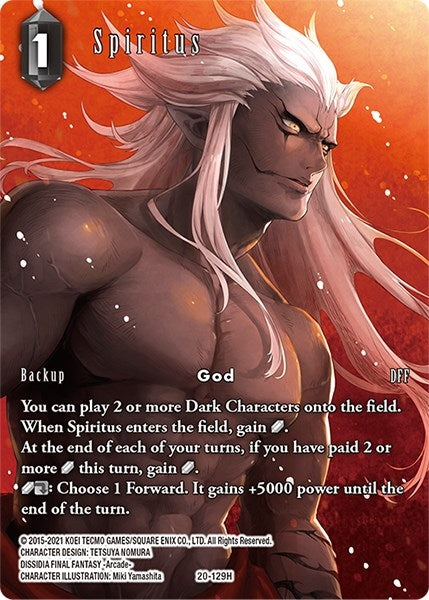 Image for Spiritus (Full Art) (Dawn of Heroes) (20-129H) - Final Fantasy TCG