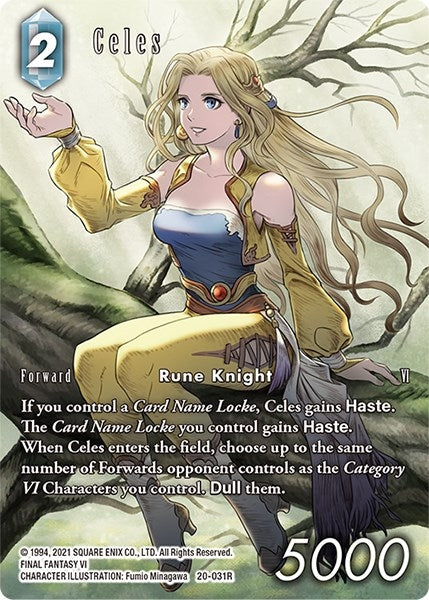 Image for Celes (Full Art) (Dawn of Heroes) (20-031R) - Final Fantasy TCG