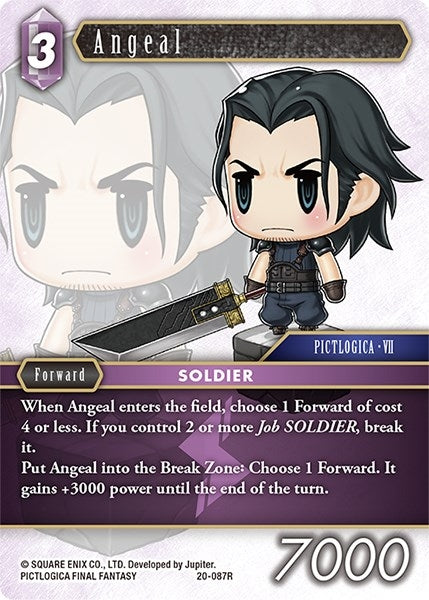 Image for Angeal (Dawn of Heroes) (20-087R) - Final Fantasy TCG