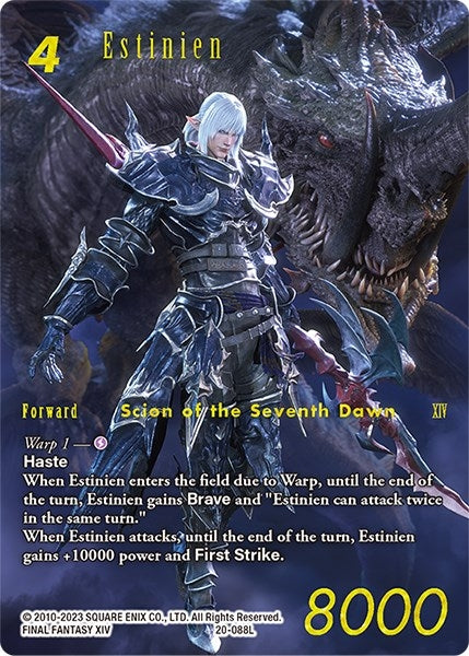 Image for Estinien (Full Art) (Dawn of Heroes) (20-088L) - Final Fantasy TCG