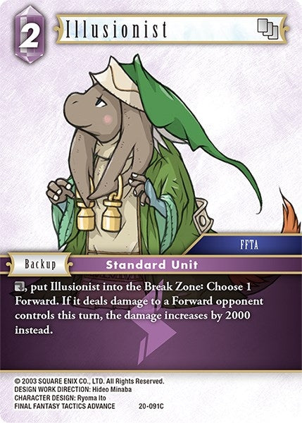 Image for Illusionist (Dawn of Heroes) (20-091C) - Final Fantasy TCG