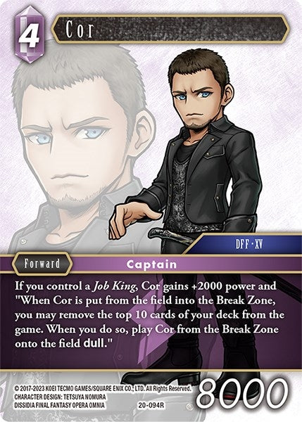 Image for Cor (Dawn of Heroes) (20-094R) - Final Fantasy TCG