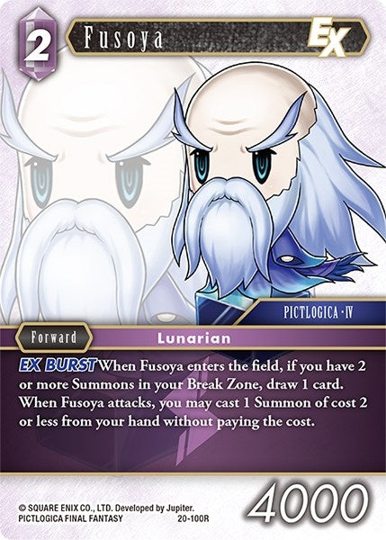 Image for Fusoya EX (Dawn of Heroes) (20-100R) - Final Fantasy TCG