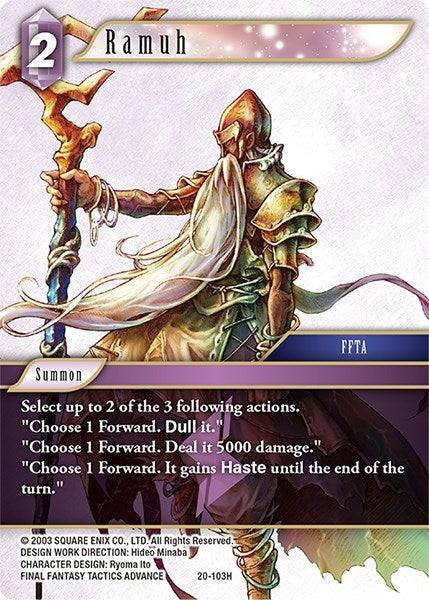 Image for Ramuh (Dawn of Heroes) (20-103H) - Final Fantasy TCG