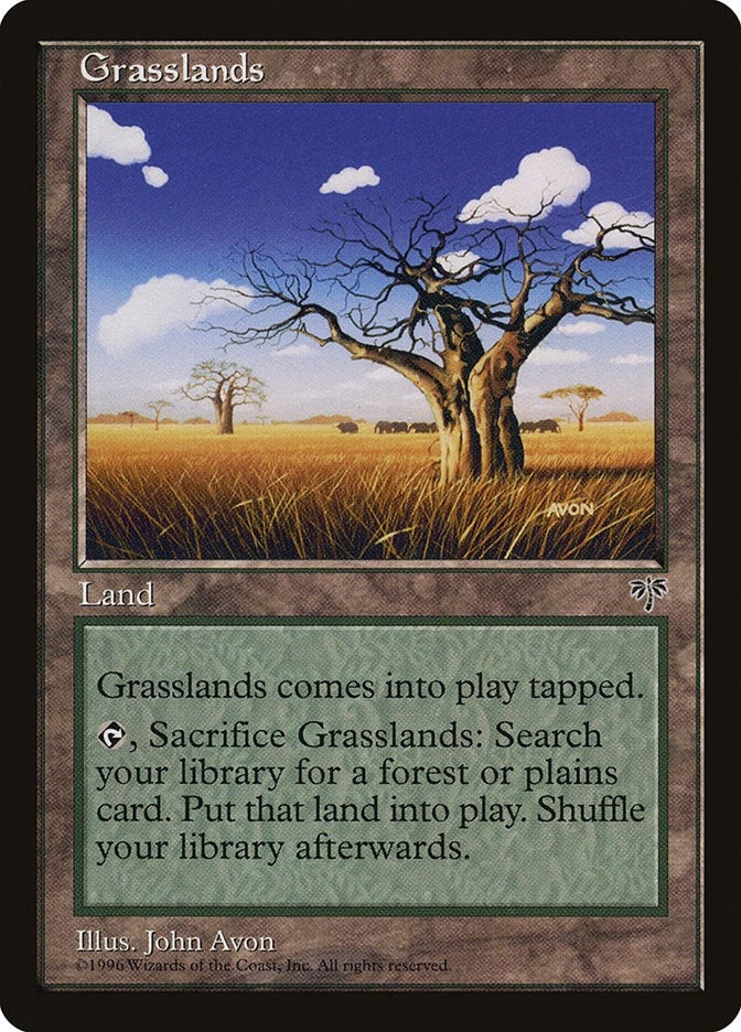 Image for Grasslands (Mirage) - Magic: The Gathering