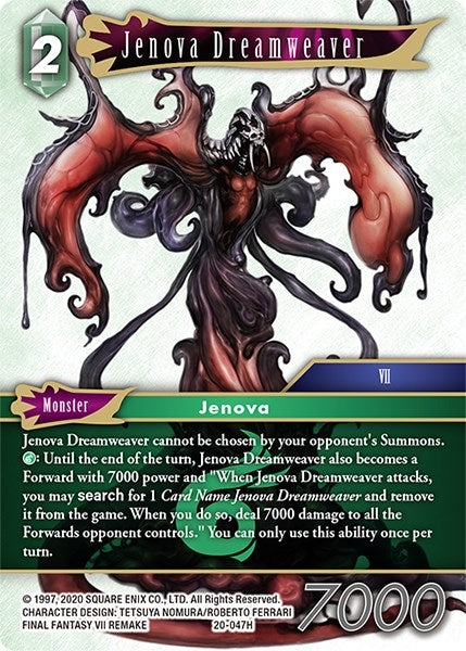 Image for Jenova Dreamweaver (Dawn of Heroes) (20-047H) - Final Fantasy TCG
