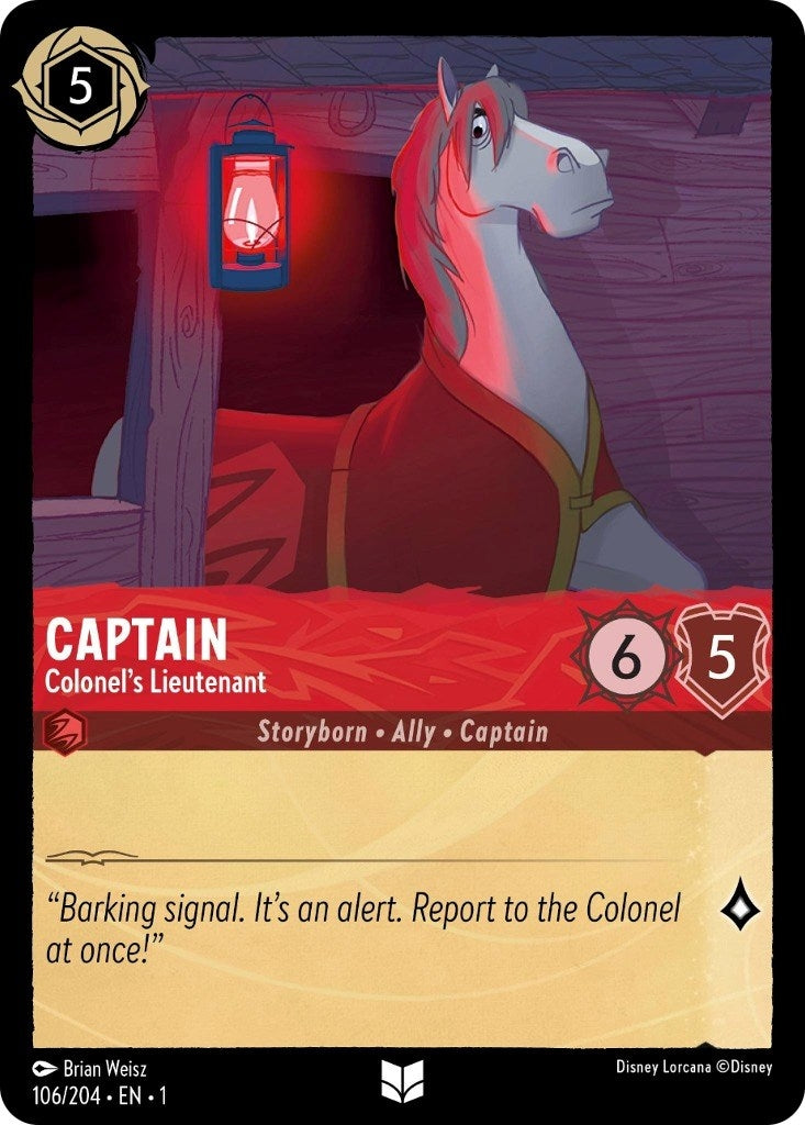 Image for Captain - Colonel's Lieutenant (1) (106)