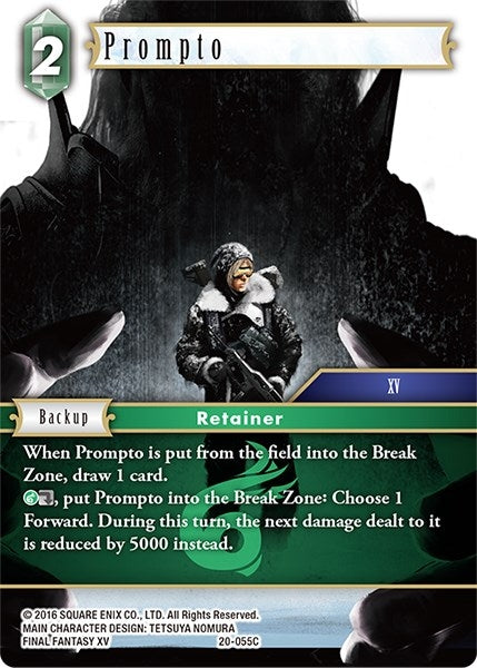 Image for Prompto (Dawn of Heroes) (20-055C) - Final Fantasy TCG