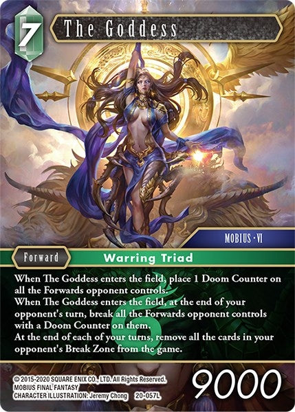 Image for The Goddess (Dawn of Heroes) (20-057L) - Final Fantasy TCG
