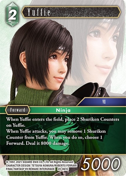 Image for Yuffie (Dawn of Heroes) (20-061C) - Final Fantasy TCG