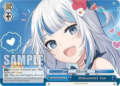 Image for Midsummer Sun (hololive production Vol.2) (HOL/W104-E142 CR) - Weiss Schwarz
