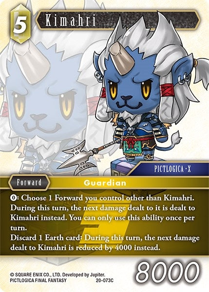 Image for Kimahri (Dawn of Heroes) (20-073C) - Final Fantasy TCG