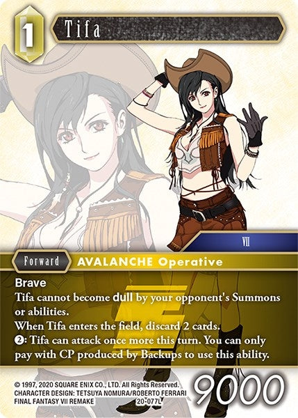 Image for Tifa (077) (Dawn of Heroes) (20-077L) - Final Fantasy TCG