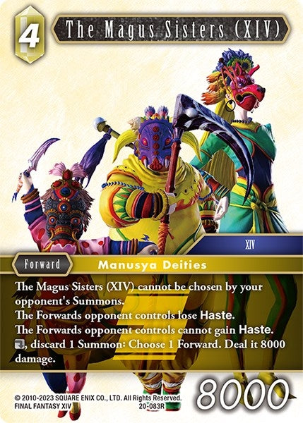 Image for The Magus Sisters (XIV) (Dawn of Heroes) (20-083R) - Final Fantasy TCG