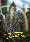 Image for Command Tower Art Card (Gold-Stamped Signature) (Art Series: Commander Masters) (47) - Magic: The Gathering