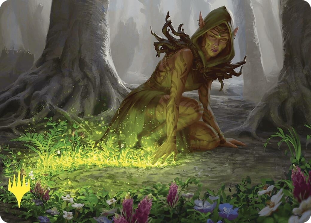Image for Skyshroud Claim Art Card (Gold-Stamped) (Art Series: Commander Masters) (25) - Magic: The Gathering