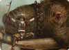 Image for Tuskguard Captain Art Card (Art Series: Commander Masters) (16) - Magic: The Gathering