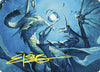 Image for Deep Analysis Art Card (Gold-Stamped Signature) (Art Series: Commander Masters) (7) - Magic: The Gathering
