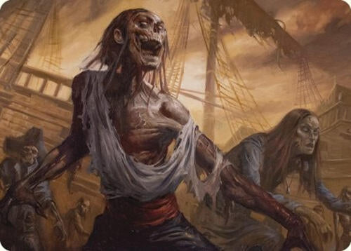 Image for Rise from the Tides Art Card (Art Series: Commander Masters) (11) - Magic: The Gathering