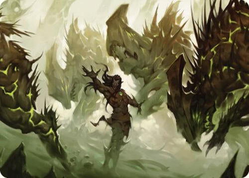 Image for Ezuri's Predation Art Card (Art Series: Commander Masters) (23) - Magic: The Gathering