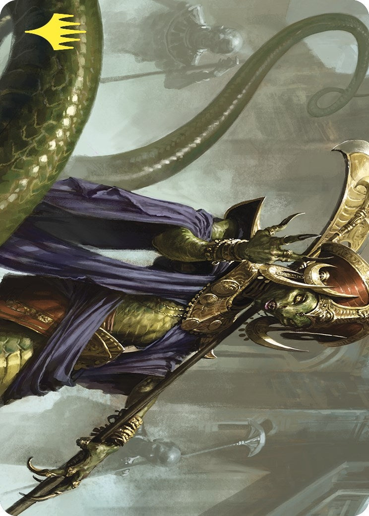 Image for Sidisi, Brood Tyrant Art Card (Gold-Stamped) (Art Series: Commander Masters) (29) - Magic: The Gathering