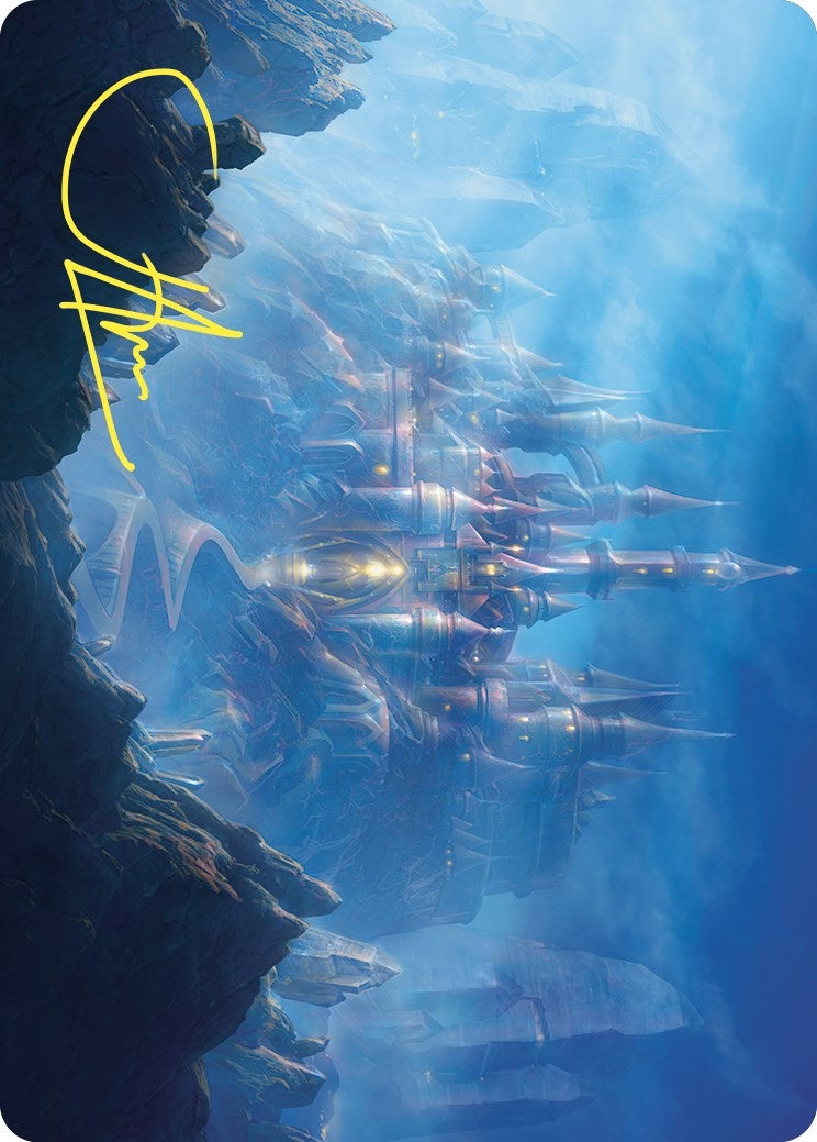 Image for Opal Palace Art Card (Gold-Stamped Signature) (Art Series: Commander Masters) (30) - Magic: The Gathering
