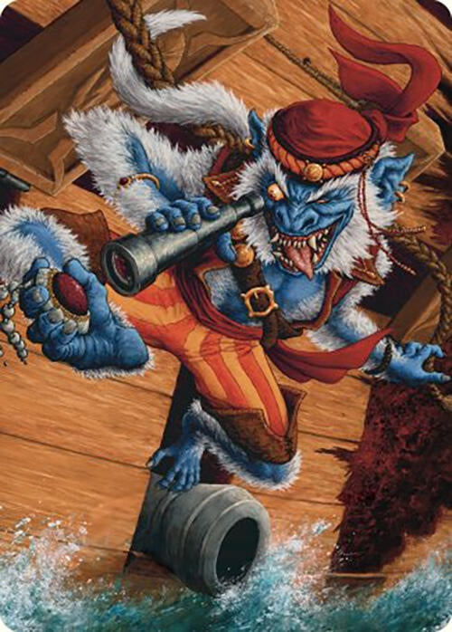 Image for Treasure Nabber Art Card (Art Series: Commander Masters) (40) - Magic: The Gathering