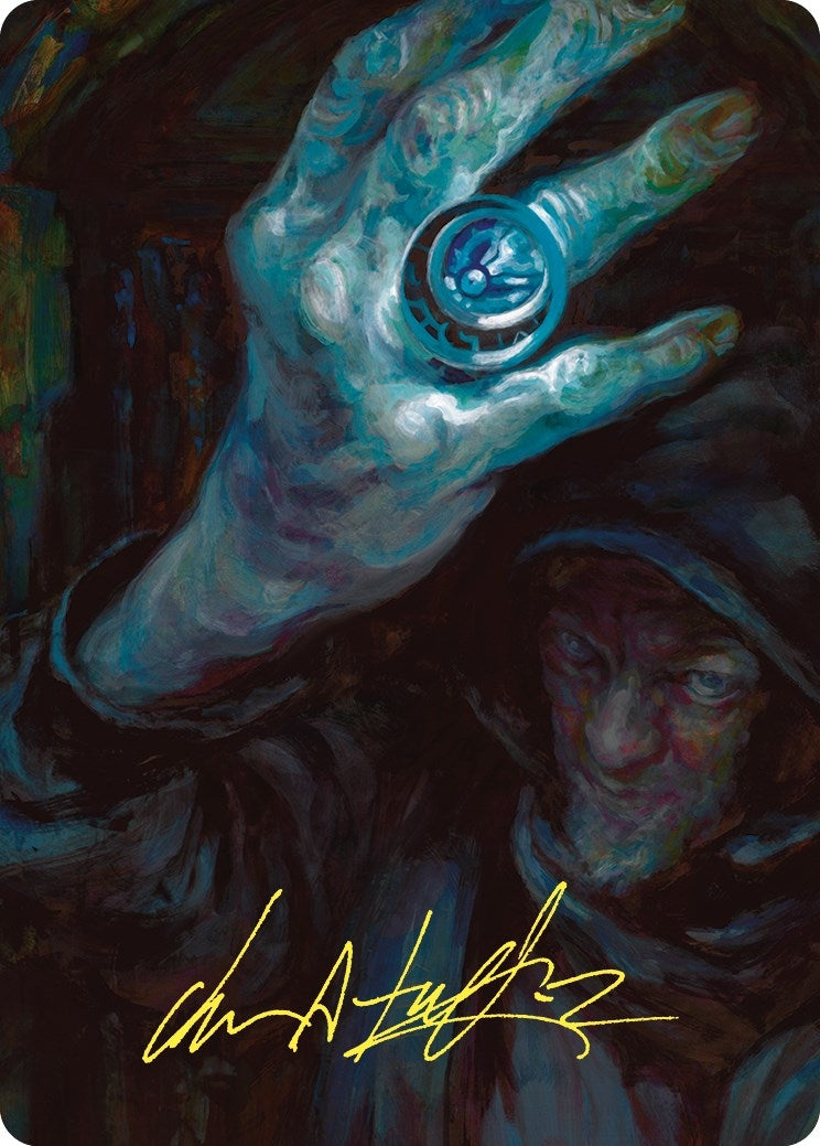 Image for Arcane Signet Art Card (Gold-Stamped Signature) (Art Series: Commander Masters) (44) - Magic: The Gathering