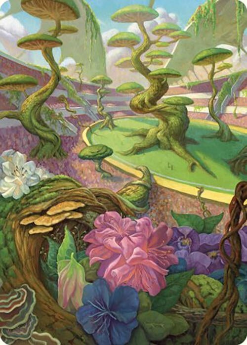 Image for Undergrowth Stadium Art Card (Art Series: Commander Masters) (49) - Magic: The Gathering