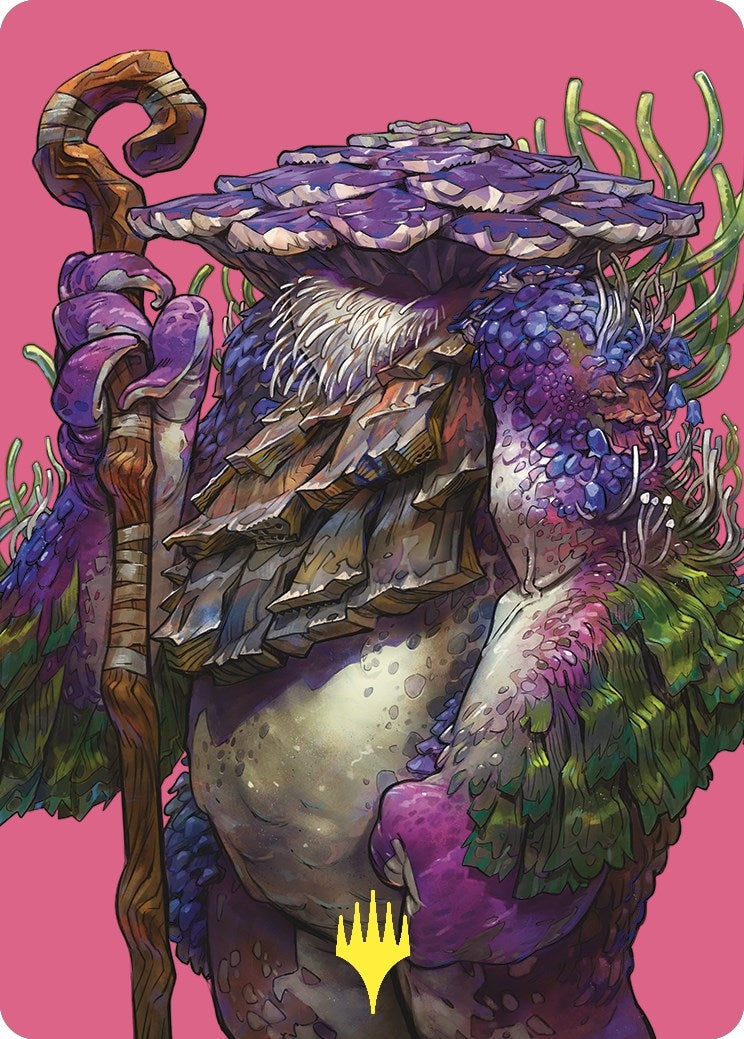Image for Slimefoot, the Stowaway Art Card (Gold-Stamped) (Art Series: Commander Masters) (59) - Magic: The Gathering
