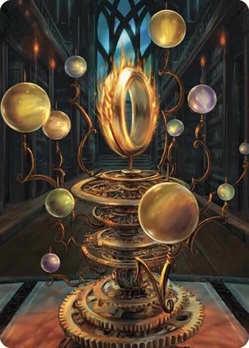 Image for Sol Ring Art Card (Art Series: Commander Masters) (70) - Magic: The Gathering