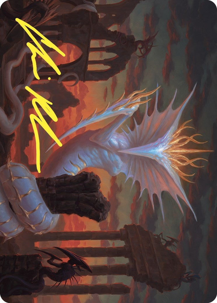 Image for Sliver Gravemother Art Card (Gold-Stamped Signature) (Art Series: Commander Masters) (73) - Magic: The Gathering