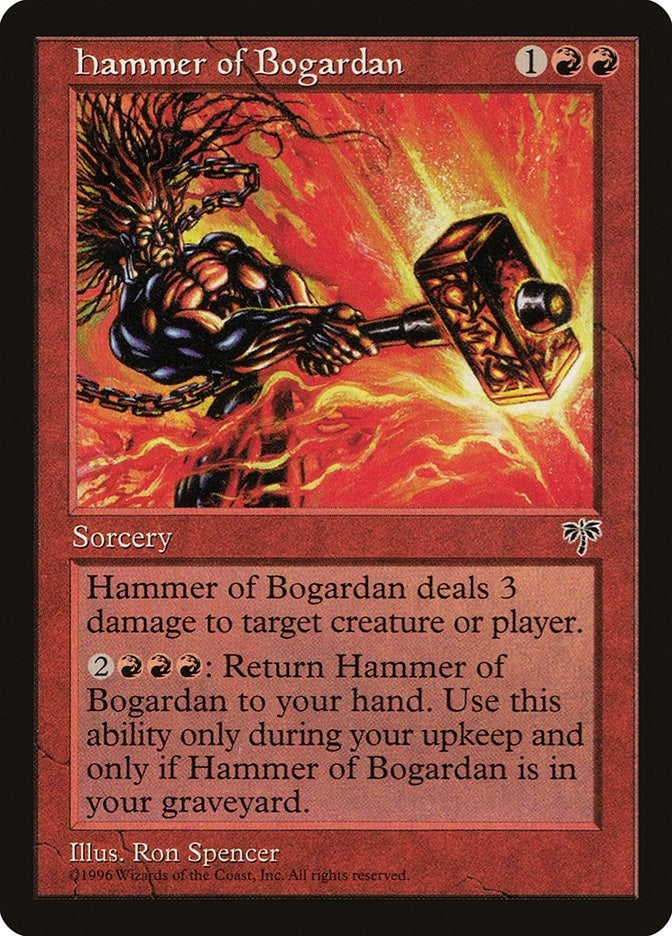 Image for Hammer of Bogardan (Mirage) - Magic: The Gathering