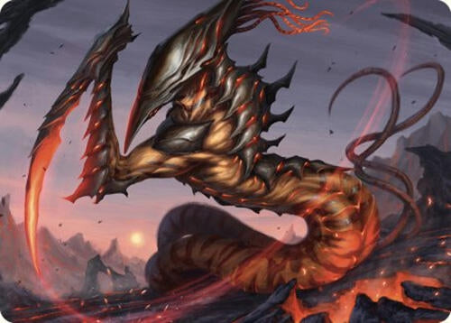 Image for Blade Sliver Art Card (Art Series: Commander Masters) (78) - Magic: The Gathering