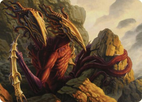 Image for Two-Headed Sliver Art Card (Art Series: Commander Masters) (79) - Magic: The Gathering