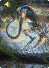 Image for Gemhide Sliver Art Card (Gold-Stamped) (Art Series: Commander Masters) (80) - Magic: The Gathering
