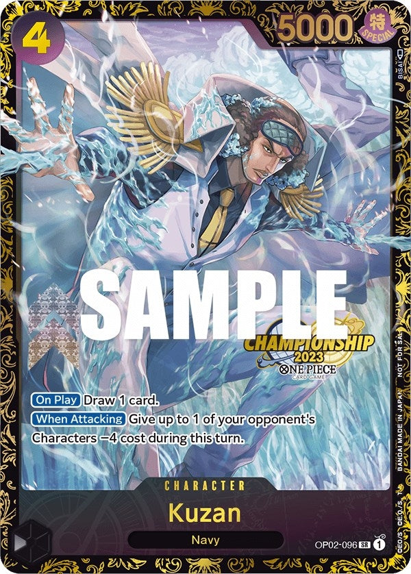 Image for Kuzan (Championship 2023) (One Piece Promotion Cards) (OP02-096) - One Piece Card Game