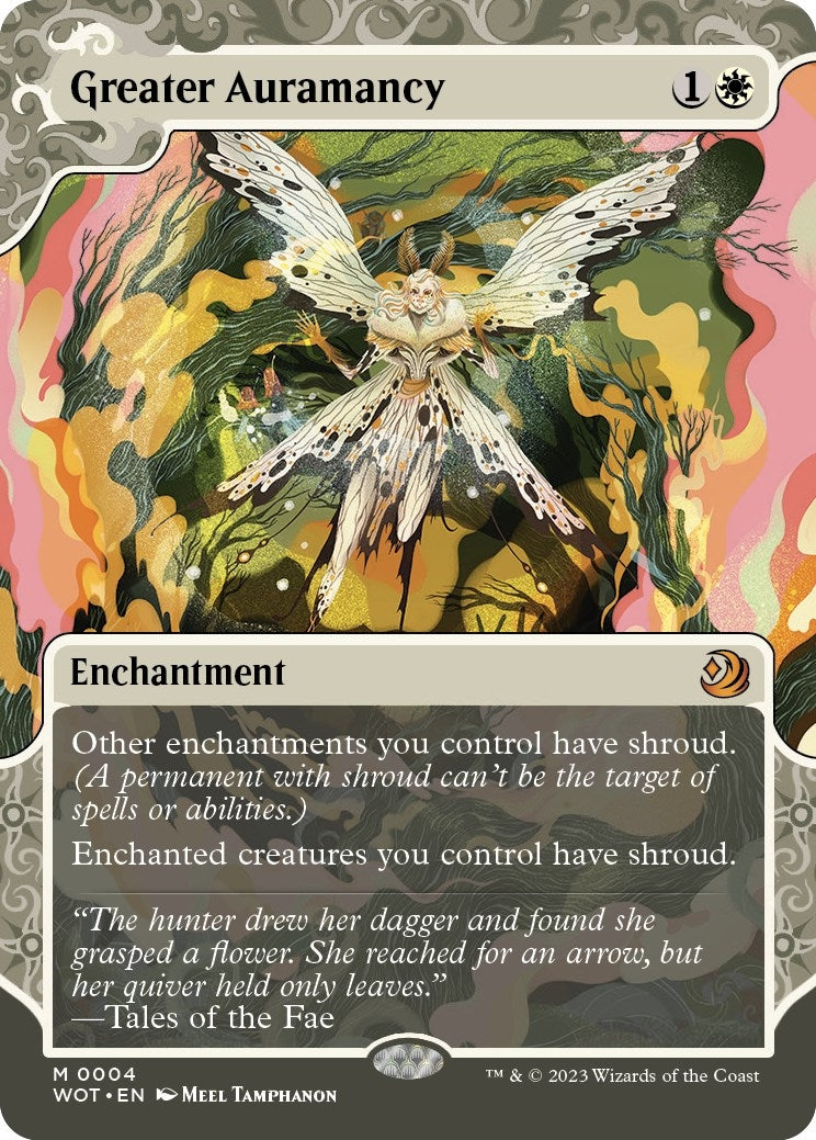 Image for Greater Auramancy (Wilds of Eldraine: Enchanting Tales) (4) - Magic: The Gathering