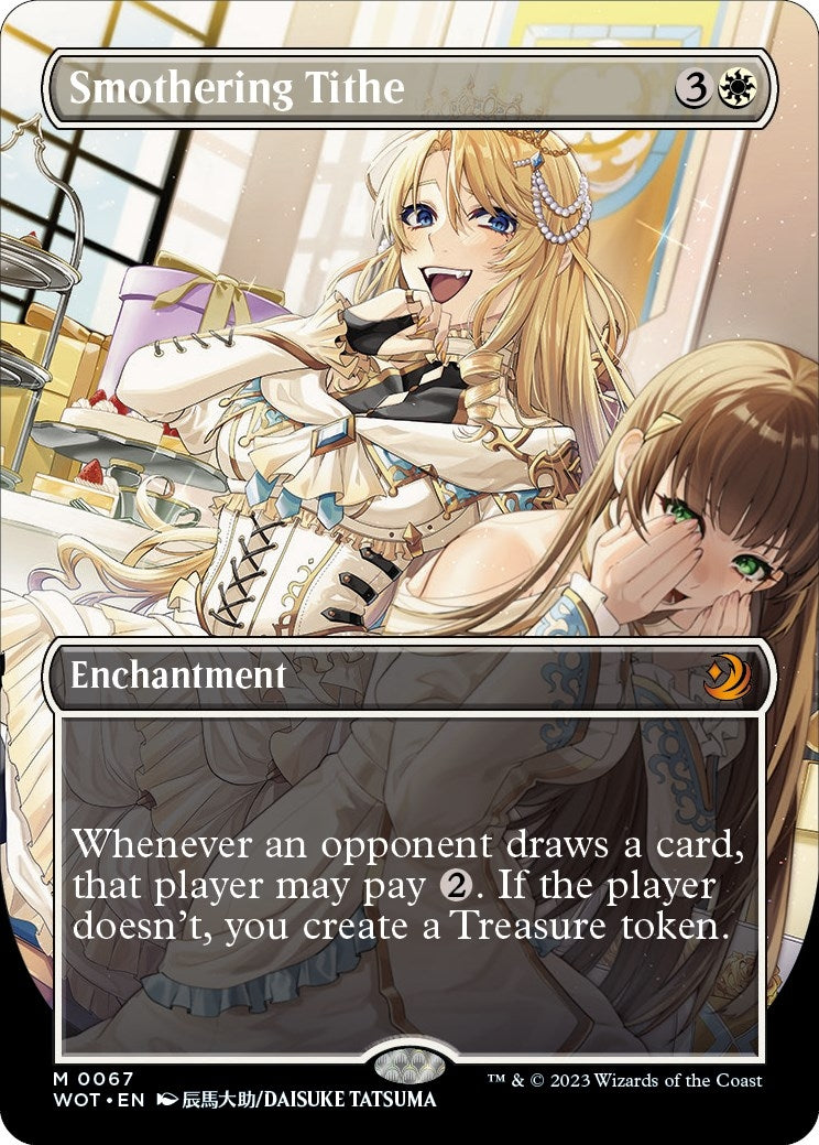 Image for Smothering Tithe (Anime Borderless) (Wilds of Eldraine: Enchanting Tales) (67) - Magic: The Gathering
