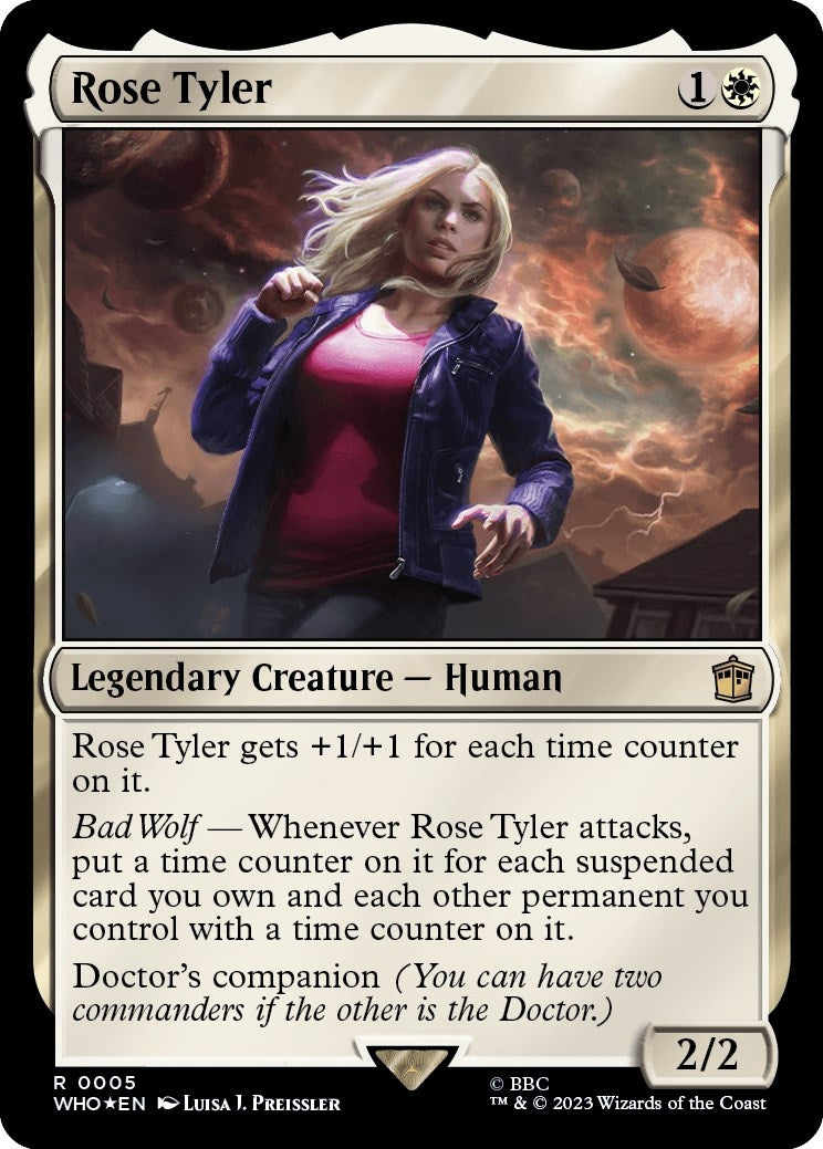 Image for Rose Tyler (Universes Beyond: Doctor Who) (5) - Magic: The Gathering