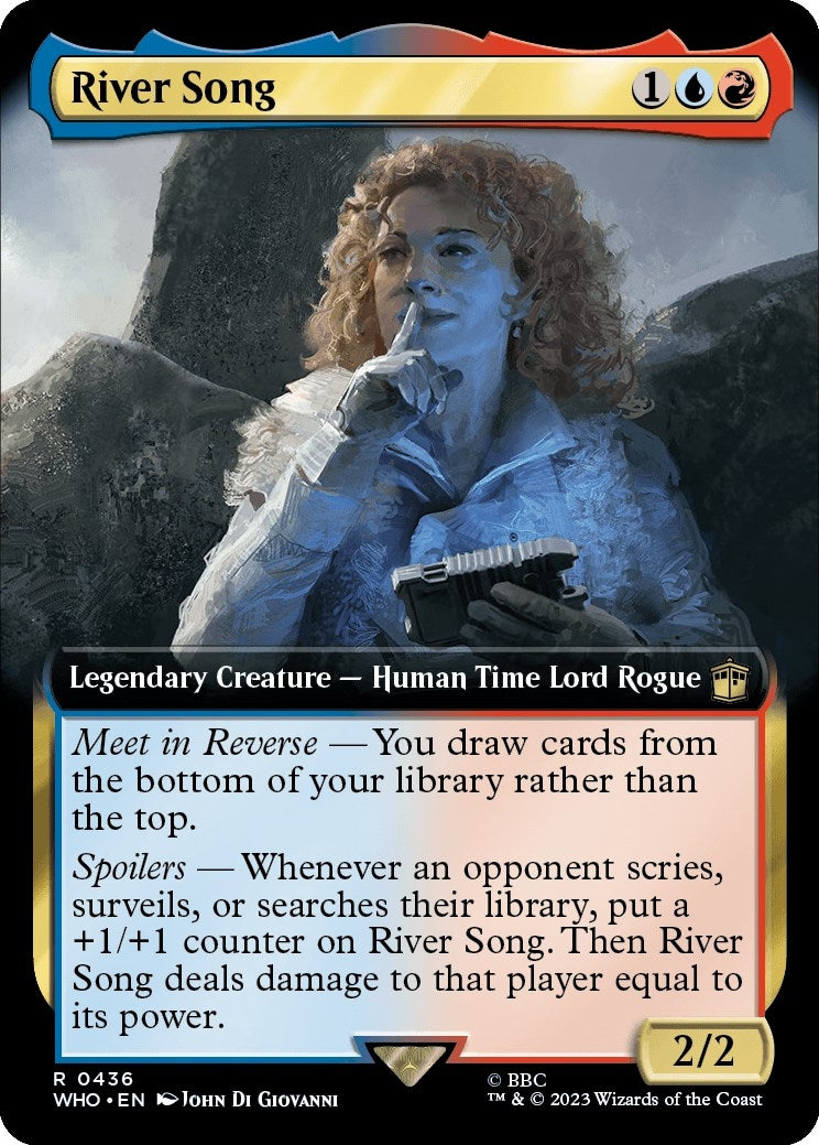 Image for River Song (Extended Art) (Universes Beyond: Doctor Who) (436) - Magic: The Gathering