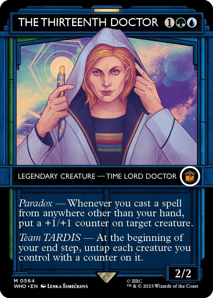 Image for The Thirteenth Doctor (Showcase) (Universes Beyond: Doctor Who) (564) - Magic: The Gathering