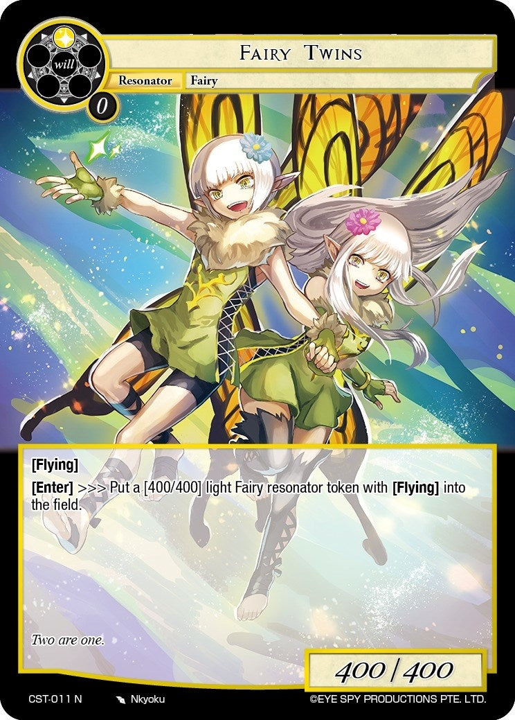 Image for Fairy Twins (Clash of the Star Trees) (CST-011 N) - Force of Will